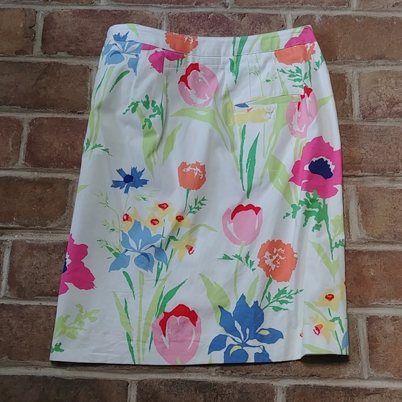 Liz colorful floral skirt - Picture 3 of 4